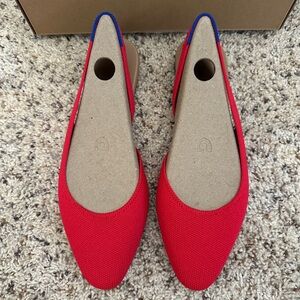 Rothy's Lollipop Red The Almond Slingback Women's Flats